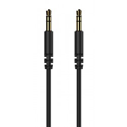 CELEBRAT καλώδιο ήχου 3.5mm AU-01, AUX, 1m, μαύρο Ήχος
