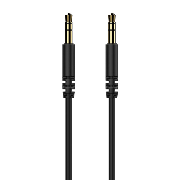 CELEBRAT καλώδιο ήχου 3.5mm AU-01, AUX, 1m, μαύρο Ήχος