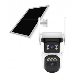 VSTARCAM smart ηλιακή κάμερα CB621DR, dual lens, 3MP, WiFi, SD, PTZ, IP66 Smart Κάμερες