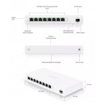 UBIQUITI router UISP-R, 8x Gigabit Ethernet Θύρες, 1000Mbps, PoE 30W Modem - Router