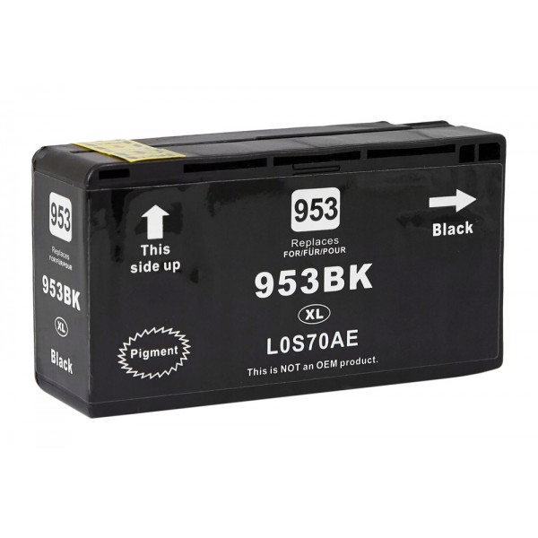 Συμβατό Inkjet για HP, 953XL, 50ml, μαύρο ink HP
