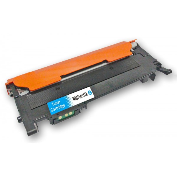 Συμβατό toner για HP, W2071A-117A, 700 σελίδες, κυανό Toner