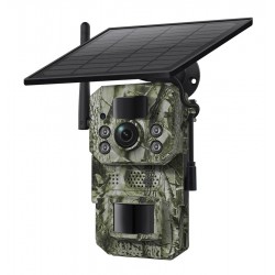 SECTEC smart ηλιακή κάμερα κυνηγού ST-HC809, 3MP, 4G, PIR, SD, IP66 Smart Κάμερες