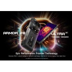 ULEFONE smartphone Armor 28 Ultra Thermal, 6.67" & 1.04, 16/1TB, 5G, 10600mAh, IP68/IP69K, μαύρο Smartphones