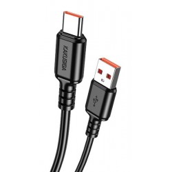 KAKUSIGA καλώδιο USB-C σε USB KSC-982, 3A, 480Mbps, 1m, μαύρο USB-C (Type-C)