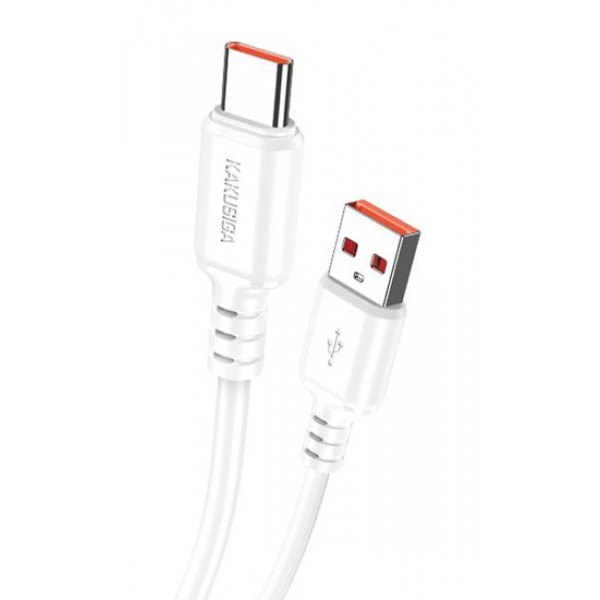 KAKUSIGA καλώδιο USB-C σε USB KSC-982, 3A, 480Mbps, 1m, λευκό USB-C (Type-C)