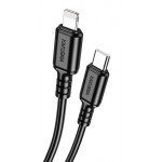 KAKUSIGA καλώδιο Lightning σε USB-C KSC-982, 20W, 480Mbps, 1m, μαύρο USB-C (Type-C)