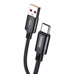 KAKUSIGA καλώδιο USB-C σε USB KSC-970, 3A, 480Mbps, 1m, μαύρο USB-C (Type-C)