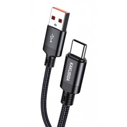 KAKUSIGA καλώδιο USB-C σε USB KSC-970, 3A, 480Mbps, 1m, μαύρο USB-C (Type-C)