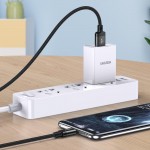 KAKUSIGA καλώδιο USB-C σε USB KSC-970, 3A, 480Mbps, 1m, μαύρο USB-C (Type-C)