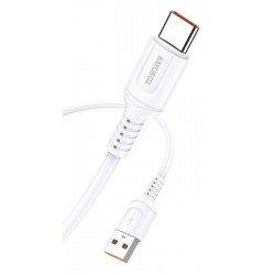 KAKUSIGA καλώδιο USB-C σε USB KSC-805, 3A, 480Mbps, 1m, λευκό USB-C (Type-C)