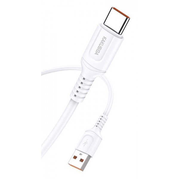 KAKUSIGA καλώδιο USB-C σε USB KSC-805, 3A, 480Mbps, 1m, λευκό USB-C (Type-C)