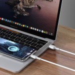 KAKUSIGA καλώδιο USB-C σε USB KSC-805, 3A, 480Mbps, 1m, λευκό USB-C (Type-C)
