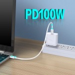 KAKUSIGA καλώδιο USB-C σε USB-C KSC-653, 100W, 480Mbps, 25cm, λευκό USB-C (Type-C)