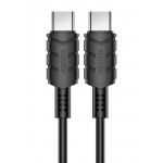 KAKUSIGA καλώδιο USB-C σε USB-C KSC-710, 60W, 480Mbps, 1.2m, μαύρο USB-C (Type-C)