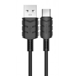 KAKUSIGA καλώδιο USB-C σε USB KSC-710, 3A, 480Mbps, 1.2m, μαύρο USB-C (Type-C)