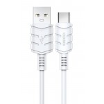 KAKUSIGA καλώδιο USB-C σε USB KSC-710, 3A, 480Mbps, 1.2m, λευκό USB-C (Type-C)