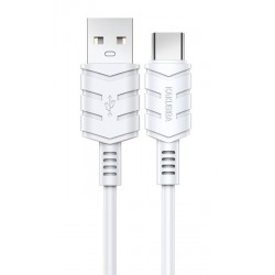 KAKUSIGA καλώδιο USB-C σε USB KSC-710, 3A, 480Mbps, 1.2m, λευκό USB-C (Type-C)