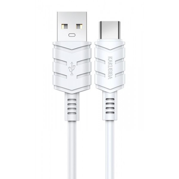 KAKUSIGA καλώδιο USB-C σε USB KSC-710, 3A, 480Mbps, 1.2m, λευκό USB-C (Type-C)