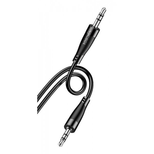 KAKUSIGA καλώδιο ήχου 3.5mm KSC-893, AUX, 1m, μαύρο Ήχος