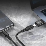 KAKUSIGA αντάπτορας USB-C σε USB KSC-1407, 480Mbps, 60W, μαύρος USB-C (Type-C)