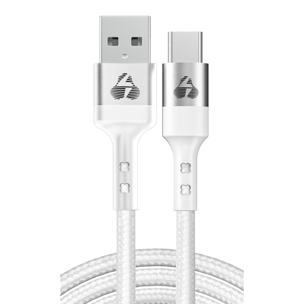 POWERTECH καλώδιο USB-C σε USB PTR-0160, 60W, 480Mbps, 1m, λευκό USB-C (Type-C)