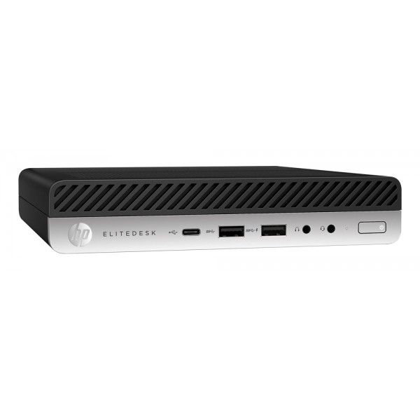 HP PC EliteDesk 800 G4 Micro, Refurbished Grade A Repainted, i5-8500T, 8/256GB M.2, FreeDOS Refurbished PC