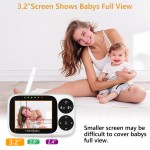 HELLOBABY ενδοεπικοινωνία μωρού HB2033 με κάμερα & οθόνη 3.2", 720p Smart Κάμερες HELLOBABY ενδοεπικοινωνία μωρού HB2033 με κάμερα & οθόνη 3.2", 720p Smart Κάμερες