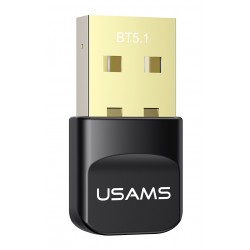 USAMS USB αντάπτορας Bluetooth 5.1 ZB321, μαύρος Κάρτες Δικτύου - USB Dongles