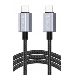 ORICO καλώδιο USB-C GQA60, 60W, 480Mbps, 1m, μαύρο USB-C (Type-C)