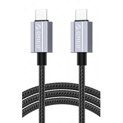 ORICO καλώδιο USB-C GQA60, 60W, 480Mbps, 1m, μαύρο USB-C (Type-C)