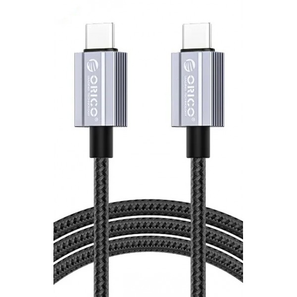 ORICO καλώδιο USB-C GQA60, 60W, 480Mbps, 1m, μαύρο USB-C (Type-C)