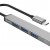 ORICO USB hub AH-13, 4x θυρών, USB 3.0, 5Gbps, USB-C σύνδεση, γκρι