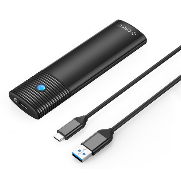 ORICO θήκη για M.2 SATA SSD PWM2, 5Gbps, μαύρη Θήκες & Trays Σκληρών Δίσκων