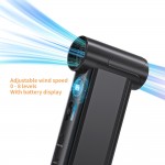 KINZIR 2 σε 1 σκουπάκι χειρός & air duster AD51, 180W, 4000mAh, μαύρο Μηχανήματα - Πολύμετρα