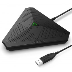 CMTECK επιτραπέζιο μικρόφωνο M001, omnidirectional, USB, μαύρο Μικρόφωνα