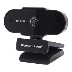 POWERTECH web camera PT-1426, 0.9MP, 720p HD, fixed εστίαση, 1.5m, μαύρη Web Κάμερες