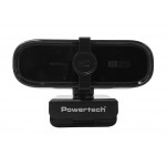 POWERTECH web camera PT-1427, 5MP, 2K QHD, αυτόματη εστίαση, 1.5m, μαύρη Web Κάμερες