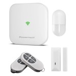 POWERTECH ασύρματο σύστημα συναγερμού PT-1418, WiFi, 4G Κεντρικοί Πίνακες