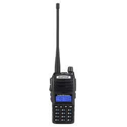 BAOFENG ασύρματος πομποδέκτης UV-82, VHF/UHF, 5W, μαύρος Ενδοεπικοινωνία