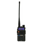 BAOFENG ασύρματος πομποδέκτης UV-5R, VHF/UHF, 5W, μαύρος Ενδοεπικοινωνία