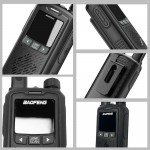 BAOFENG σετ ασύρματοι πομποδέκτες BF-T17, PMR, 0.5W, μαύρο, 2τμχ Ενδοεπικοινωνία