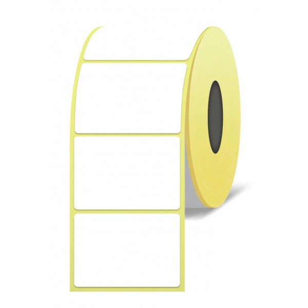 BURN OUT ρολό θερμικών αυτοκόλλητων ετικετών BO-42, 58x43mm, 700 ετικέτες, λευκό Χαρτί Εκτύπωσης