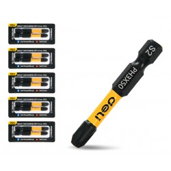 DELI σετ μύτες κατσαβιδιού DL501003Z για δραπανοκατσάβιδο, σταυρωτές, PH3x50mm, 10τμχ Κατσαβίδια