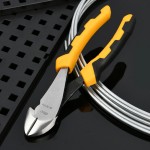 DELI πλαγιοκόφτης DL2017H με αντιολισθητικές λαβές, heavy duty, 180mm Πένσες