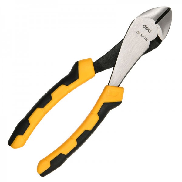 DELI πλαγιοκόφτης DL2017H με αντιολισθητικές λαβές, heavy duty, 180mm Πένσες