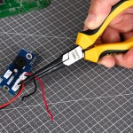 DELI μυτοτσίμπιδο ίσιο DL103202 με αντιολισθητικές λαβές, 150mm Πένσες