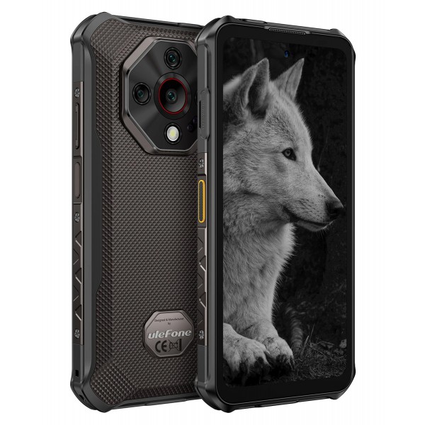 ULEFONE smartphone Armor X16 Pro, 6.56", 8/256GB, 5G, 10360mAh, IP68/IP69K/MIL-STD-810H, μαύρο Smartphones