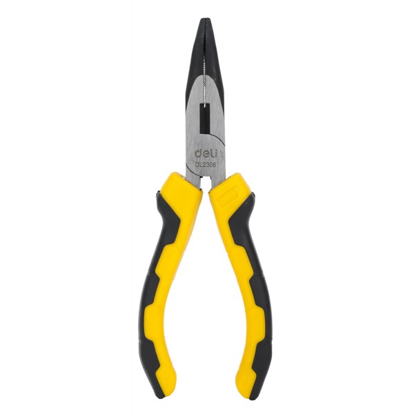 DELI μυτοτσίμπιδο κυρτό DL2306 με αντιολισθητικές λαβές, 160mm Πένσες