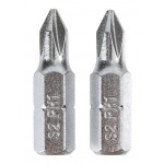 DELI σετ μύτες κατσαβιδιού DL251001, μαγνητικές, PH1x25mm, 2τμχ Κατσαβίδια
